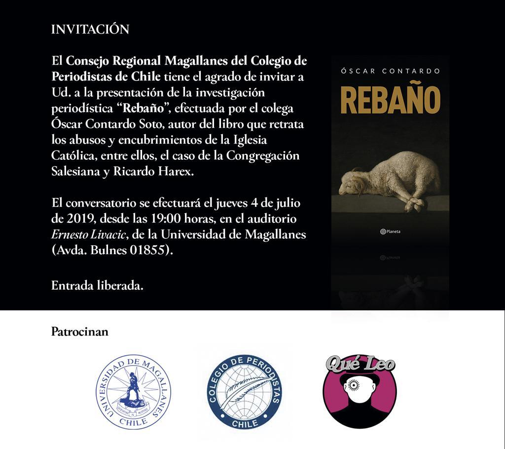 El jueves 4 de julio será presentado en Punta Arenas el libro «Rebaño»