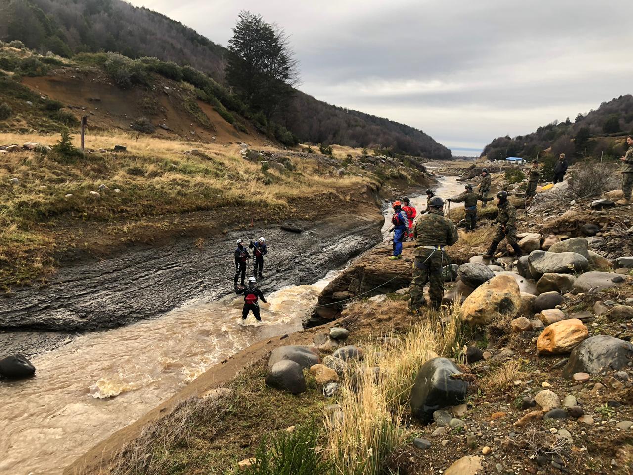 Se reanudan los trabajos de búsqueda de Leonardo Díaz extraviado en el sector del Río de las Minas