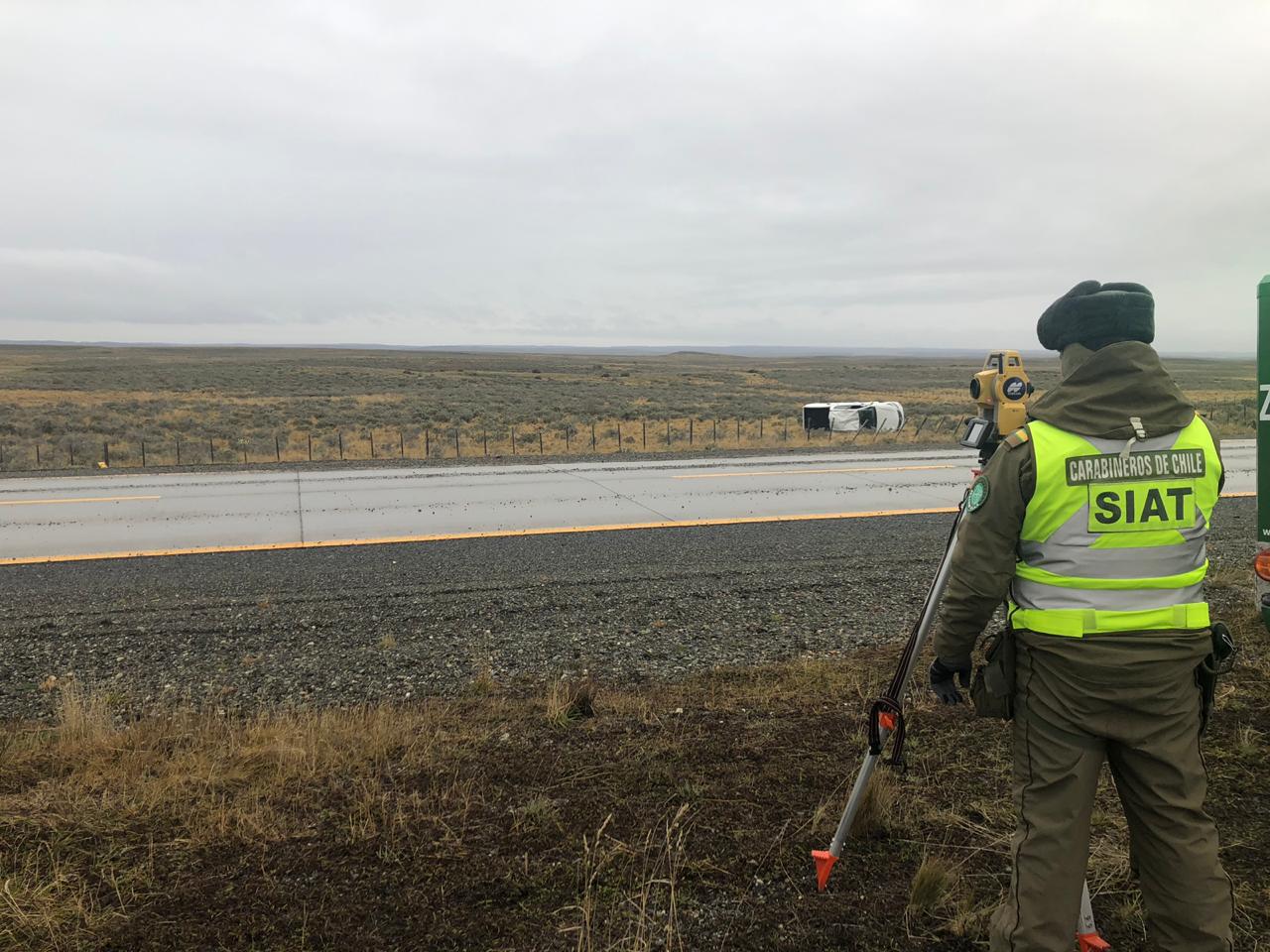 Alcaldesa de Porvenir Marisol Andrade sufrió accidente vehicular en la ruta