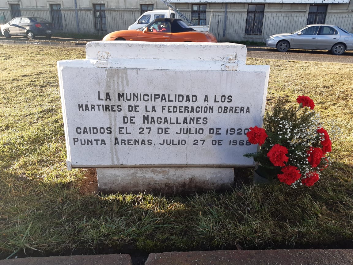 Acto conmemorativo del asalto e incendio de la FOM hizo el PC en Punta Arenas