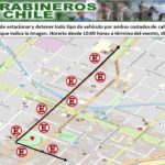 Carabineros informa sobre prohibición de estacionarse y detener vehículos en trayecto del Carnaval de Invierno