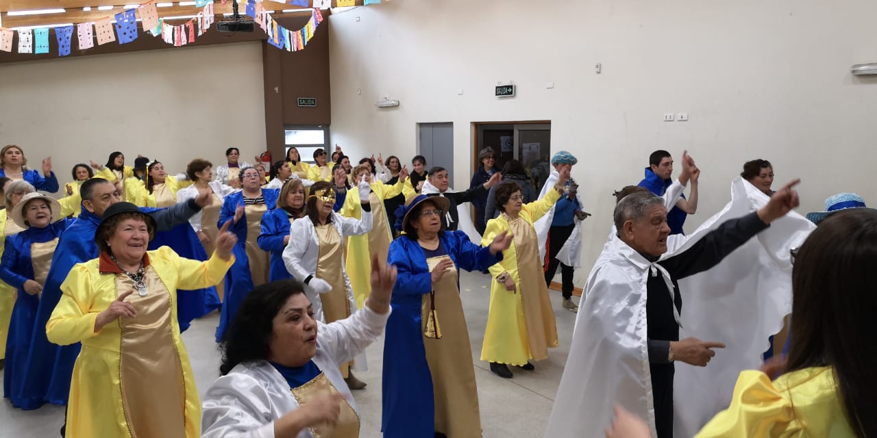 Adultos Mayores de Punta Arenas están listos para participar en el Carnaval de Invierno 2019