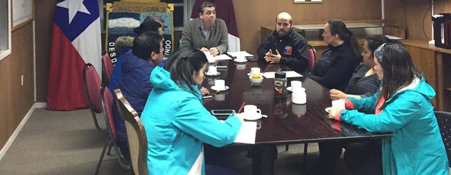 Director regional de SUBDERE de Magallanes se reune con el Alcalde y Concejo municipal de Puerto Williams
