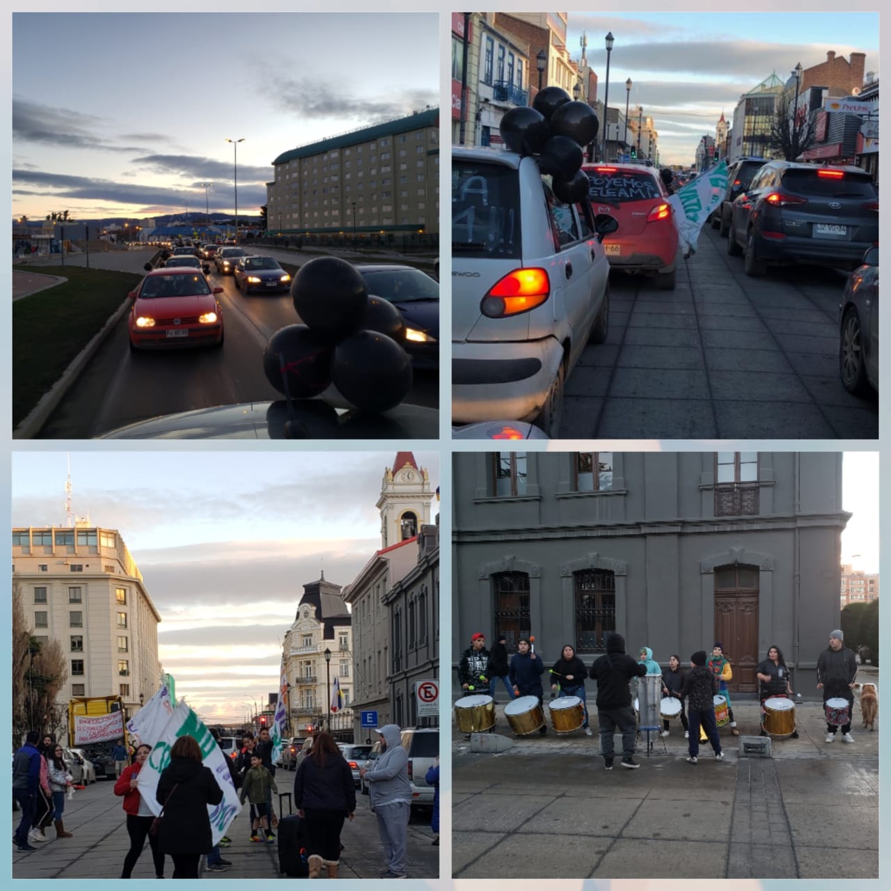 Caravana en apoyo al ELEAM se realizó en Punta Arenas