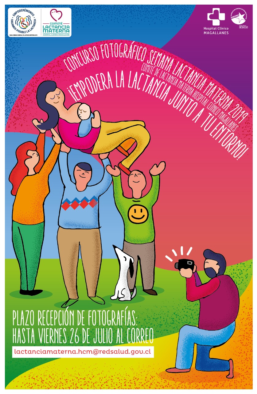 Hospital Clínico invita: Concurso Fotográfico de Lactancia Materna busca incentivar a la comunidad magallánica el fomento de su práctica a nivel familiar y social