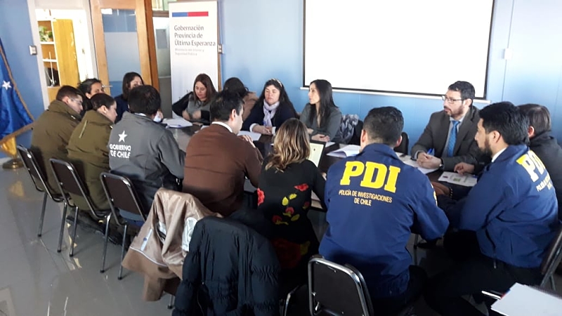 Mesa técnica del SENAME sobre responsabilidad penal adolescente sesionó en Puerto Natales