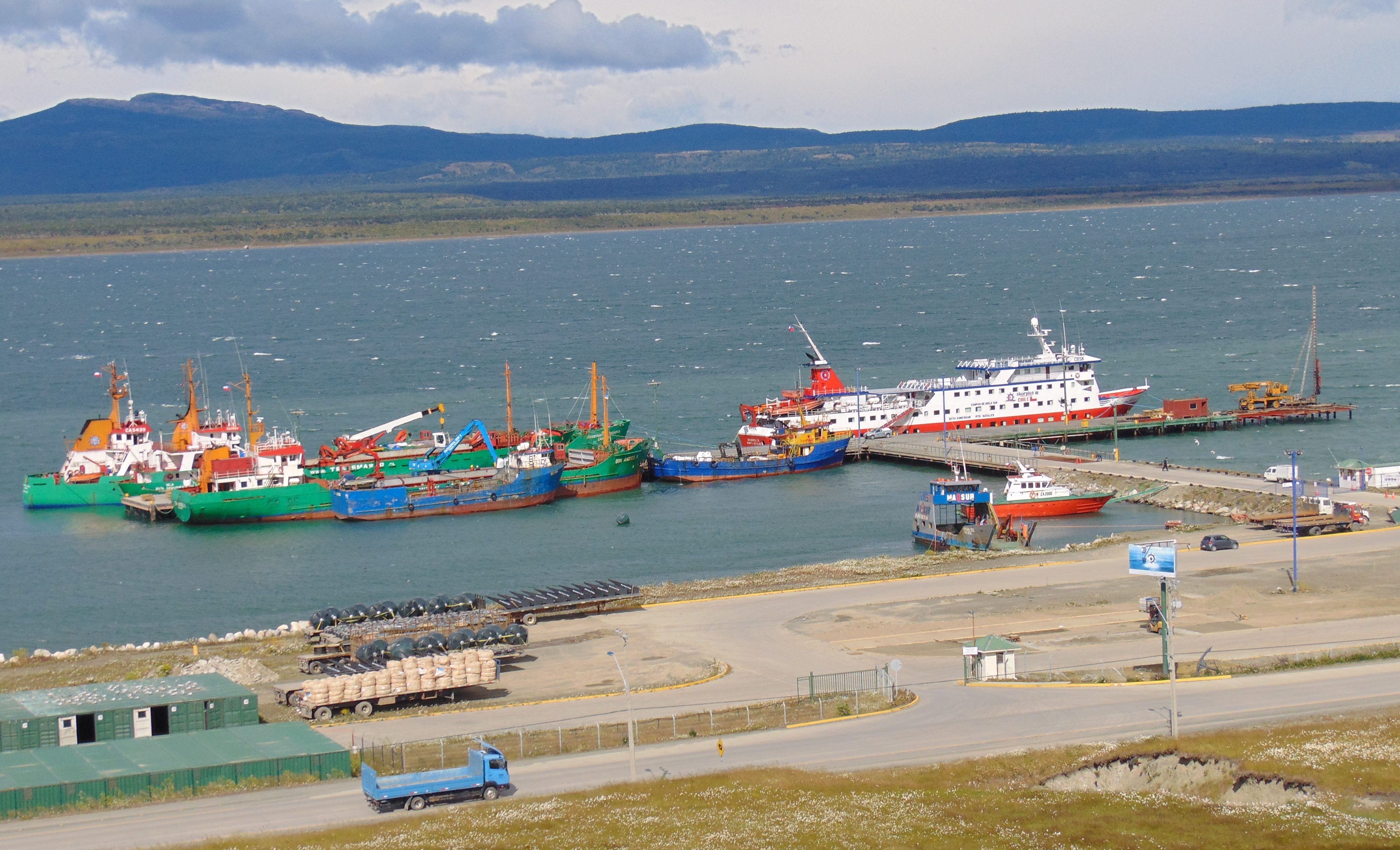 Terminó la construcción de la última etapa del muelle Skorpios Patagonia Sur en Puerto Natales