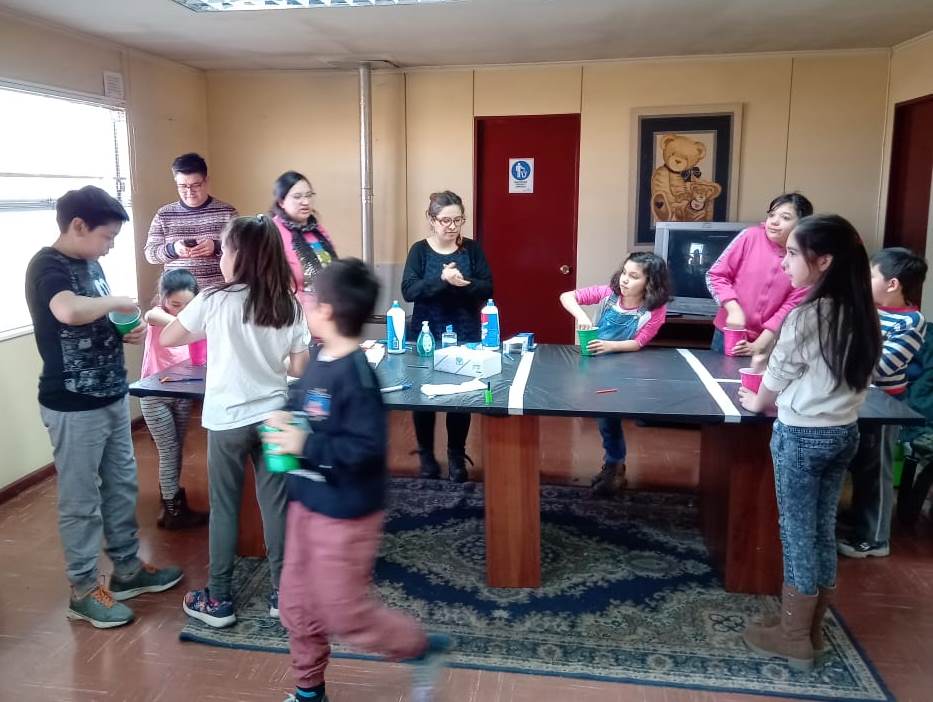 Niños y niñas aprenden jugando en Talleres de invierno de Cecrea y OPD provincial