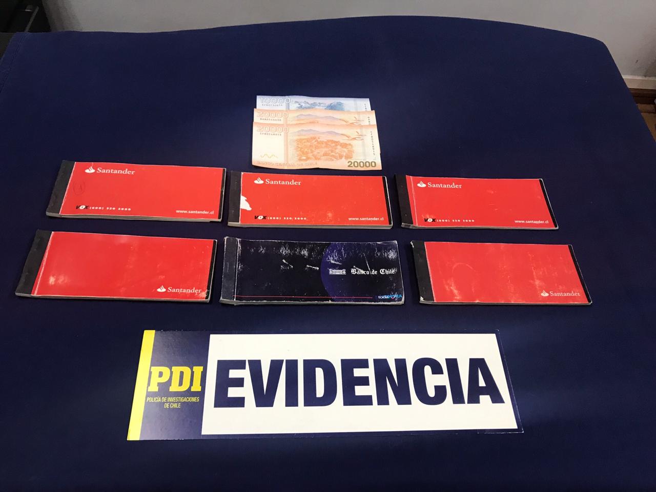 PDI captura a sujeto que estafaba con cheques robados en Punta Arenas