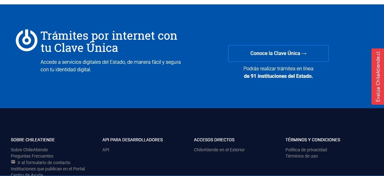 Chile Atiende inicia plataforma digital para conocer las fechas de pago