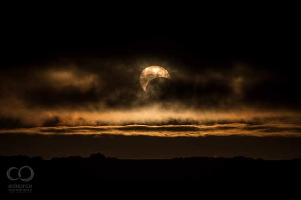 El eclipse solar visto desde Magallanes