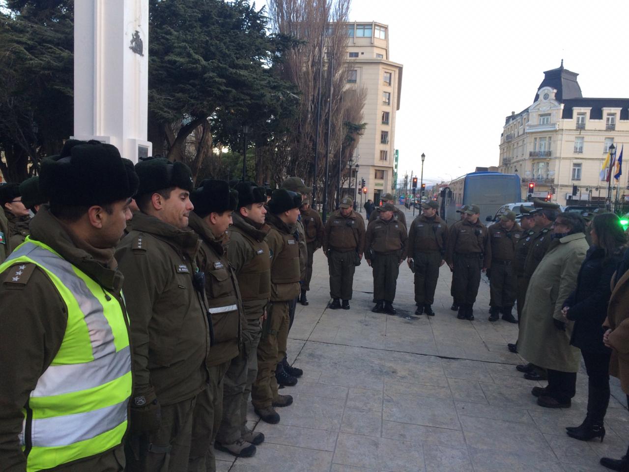 33 detenidos en ronda policial preventiva que efectuó Carabineros este fin de semana en la región de Magallanes