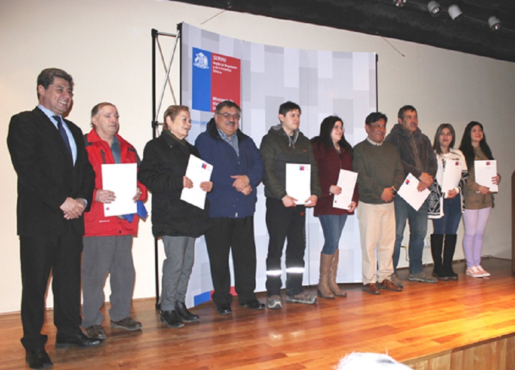 91 familias recibieron subsidios habitacionales para aplicar en conjuntos habitacionales integrados o construir sus viviendas