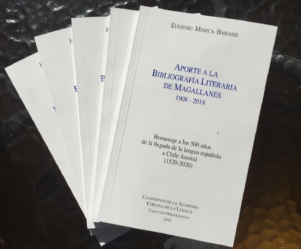 «Aporte a la bibliografía literaria de Magallanes 1908-2018”, publicada recopilación del escritor magallánico Eugenio Mimica Barassi