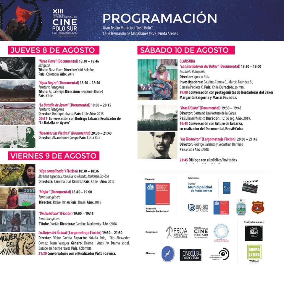XIII Festival Internacional de Cine Polo Sur en Punta Arenas
