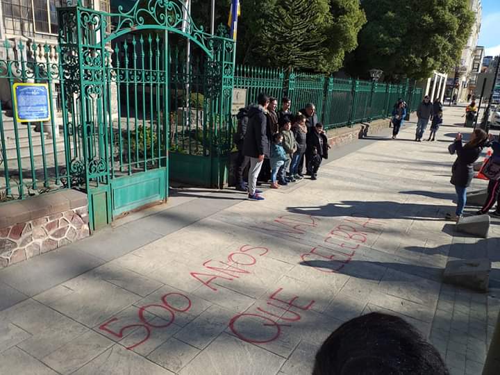 Una persona detenida por daños frente a la Municipalidad de Punta Arenas, tras manifestación de las «Ovejas Negras»