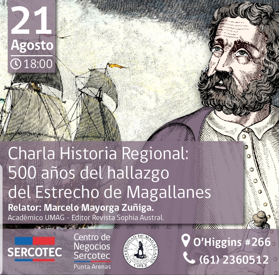 Académico del Departamento de Educación UMAG brindó charla sobre expedición de Hernando de Magallanes