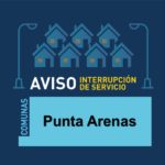 EDELMAG informa de corte de suministro eléctrico en el sector norte de Punta Arenas