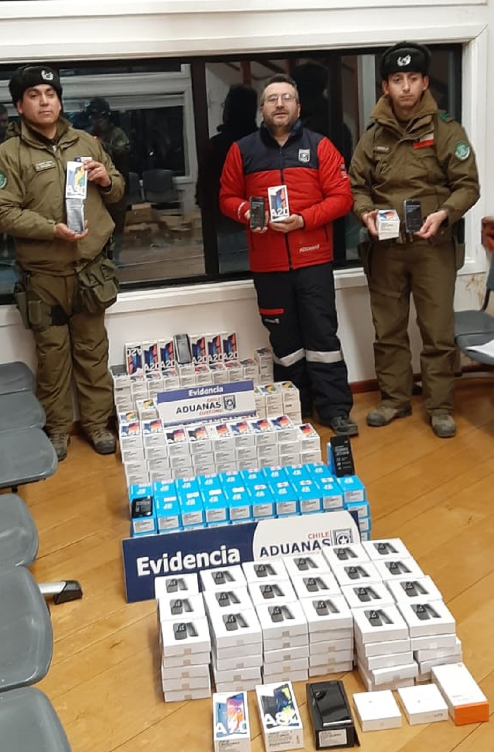 Carabineros detecta contrabando de exportación en el sector Cerro Sombrero en Tierra del Fuego