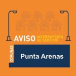 EDEMAG informa de corte de suministro eléctrico en el sector norte de Punta Arenas