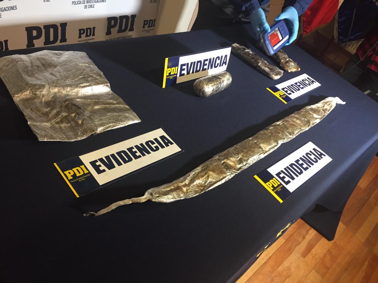 A prisión preventiva un sujeto por tráfico de drogas a través del aeropuerto