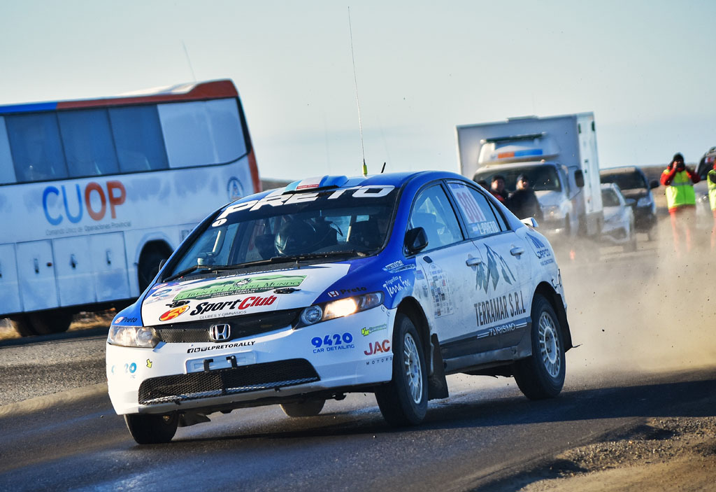 Piloto de Ushuaia fue el ganador de la primera etapa del Gran Premio de la Hermandad 2019 en Tierra del Fuego