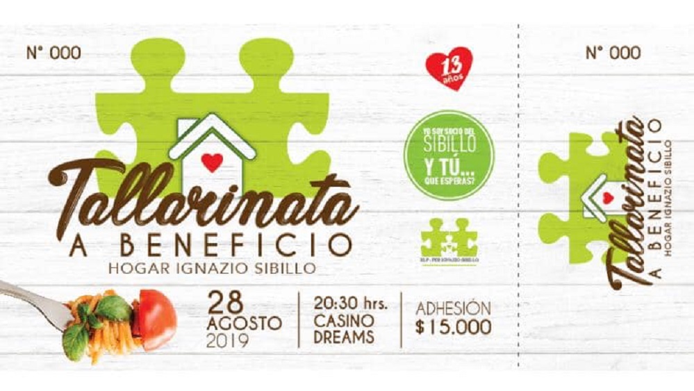 El 28 de agosto está programada la gran Tallarinata solidaria para el Hogar Ignazio Sibillo