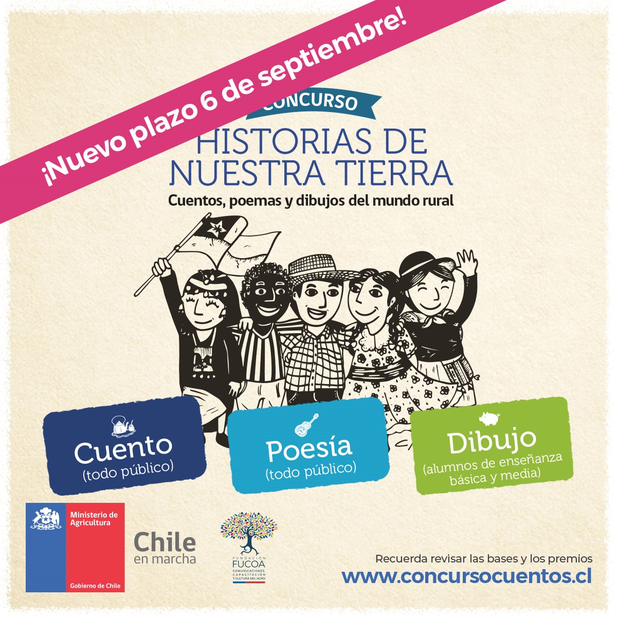 Se extiende plazo para concurso de Historias de Nuestra Tierra