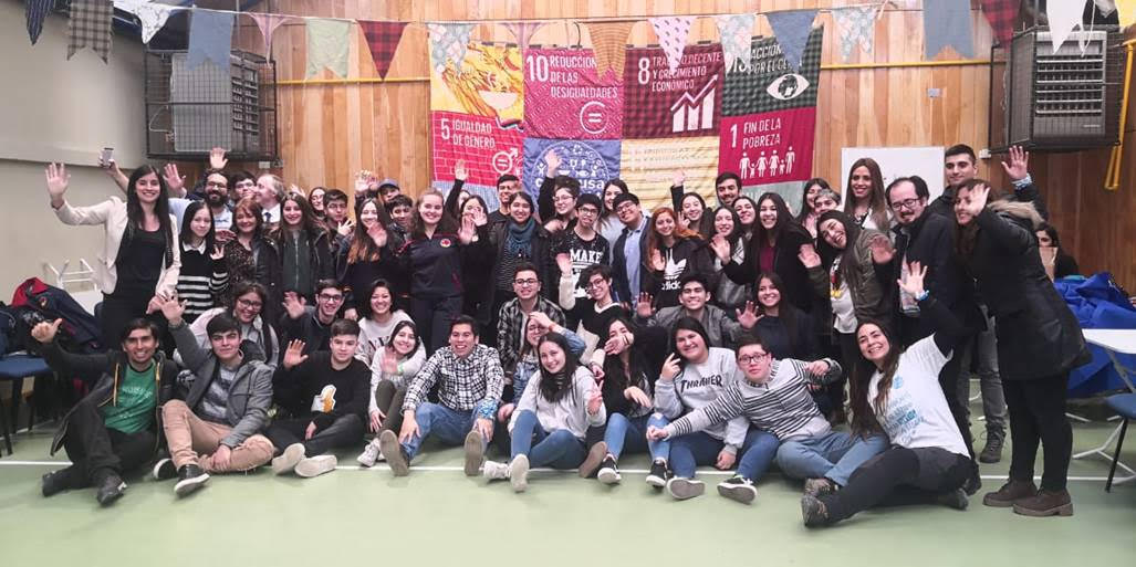 El INJUV de Magallanes, la Fundación América Solidaria y Unicef Chile, realizaron un encuentro juvenil “Revoluciona con Causa”, con alumnos secundarios de Punta Arenas