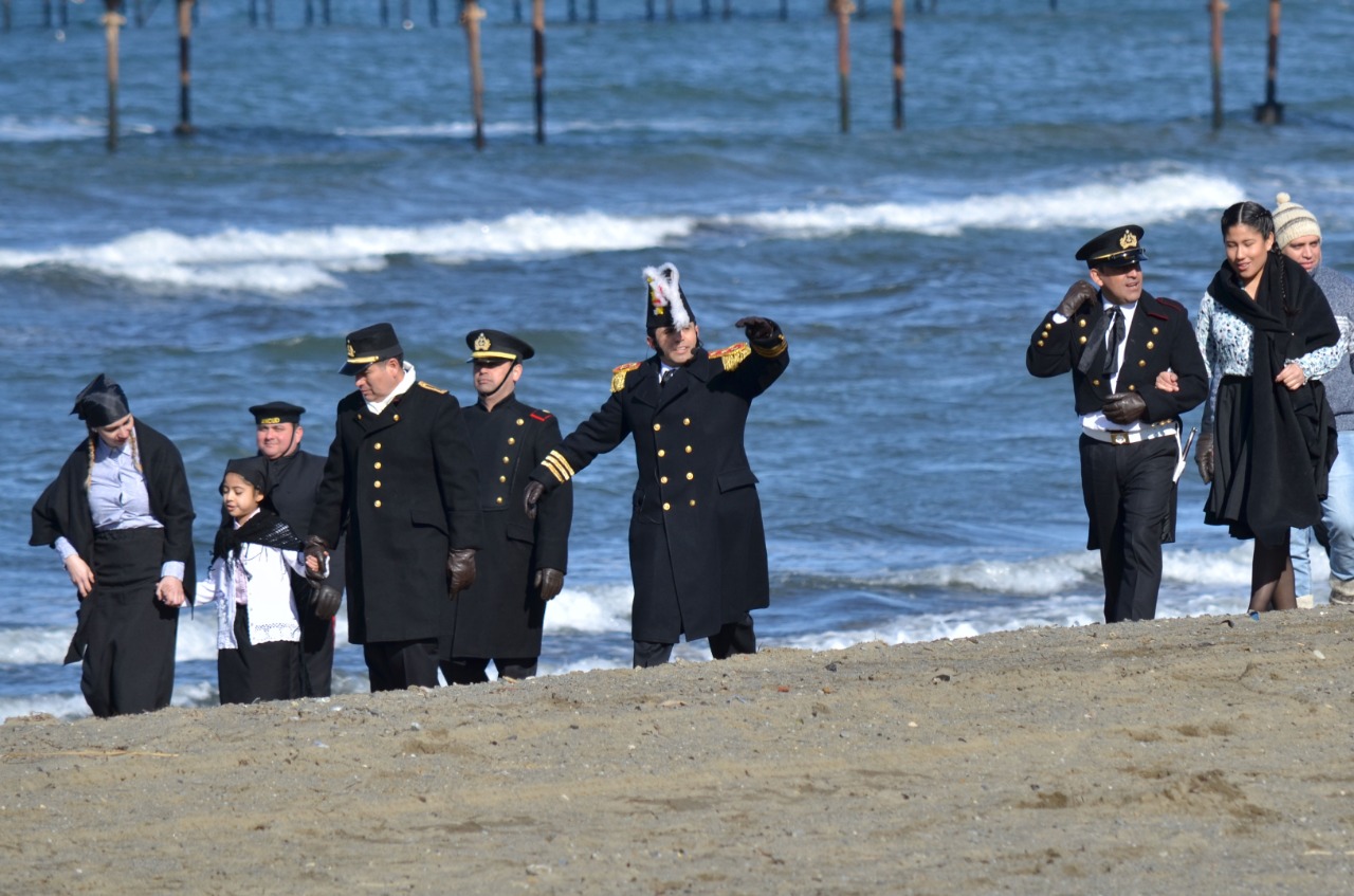 Se conmemoró en Punta Arenas un nuevo aniversario de la toma de posesión del Estrecho de Magallanes