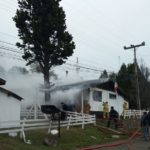 Incendio afectó una vivienda fiscal de material ligero en Puerto Williams