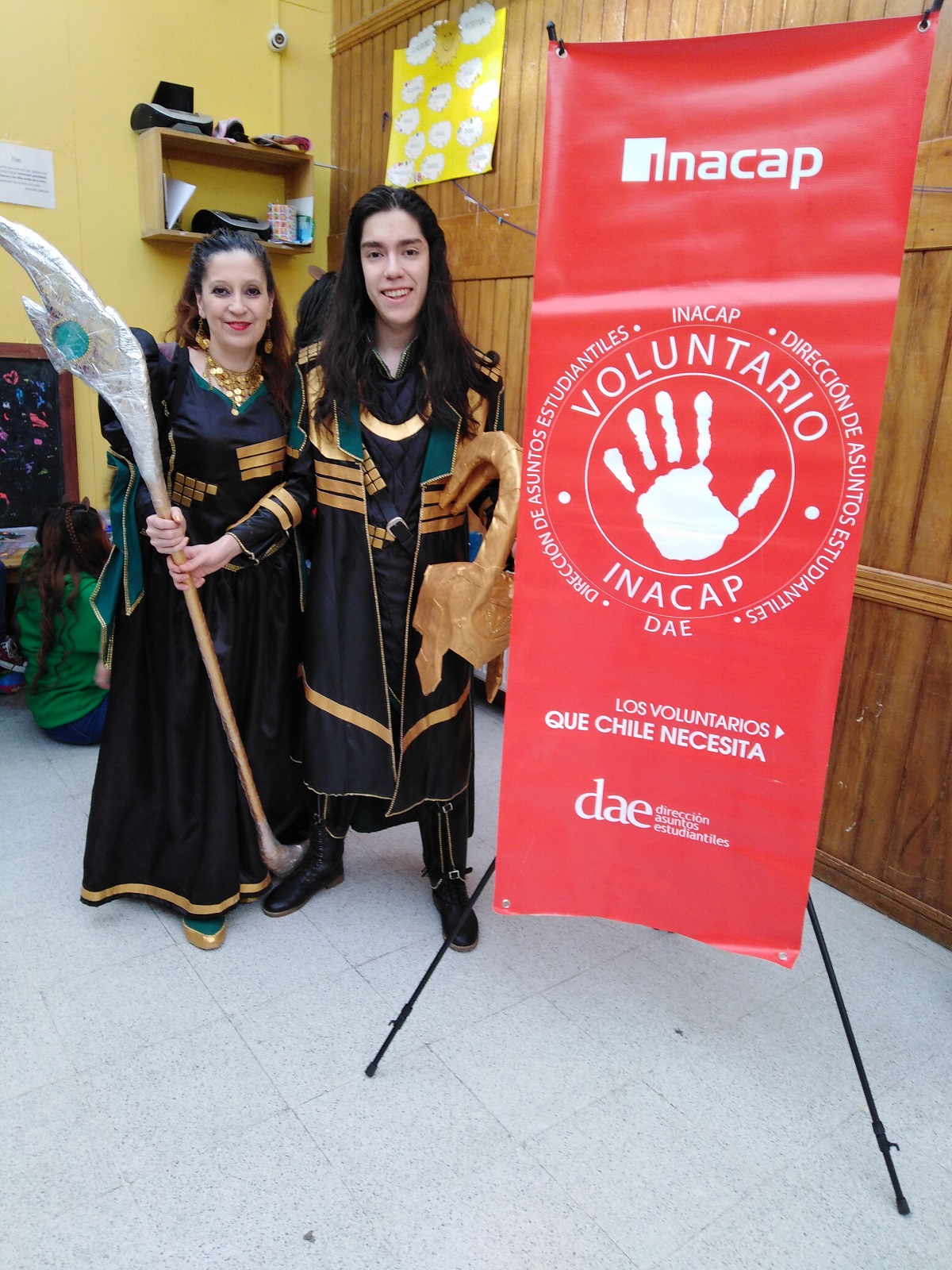 Voluntariado estudiantil de INACAP Punta Arenas organiza tarde recreativa para niños y niñas del Hogar Ignazio Sibillo