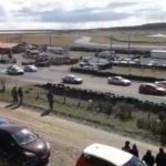 Dos volcamientos en la carrera automovilística de Cabo Negro: no hubo lesionados