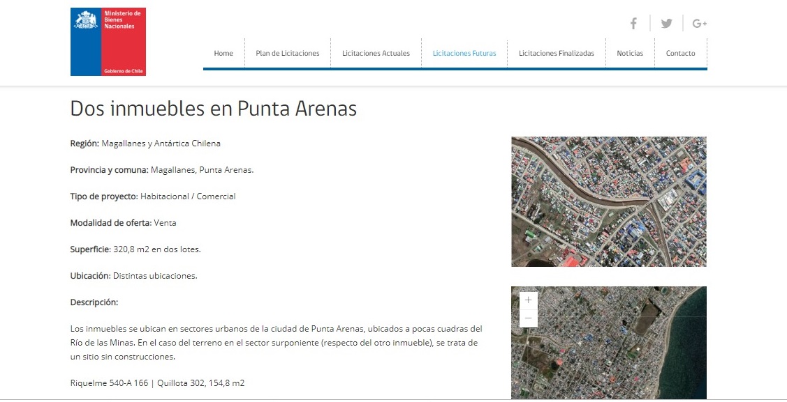 Bienes Nacionales saca a remate bienes inmuebles fiscales en la región de Magallanes