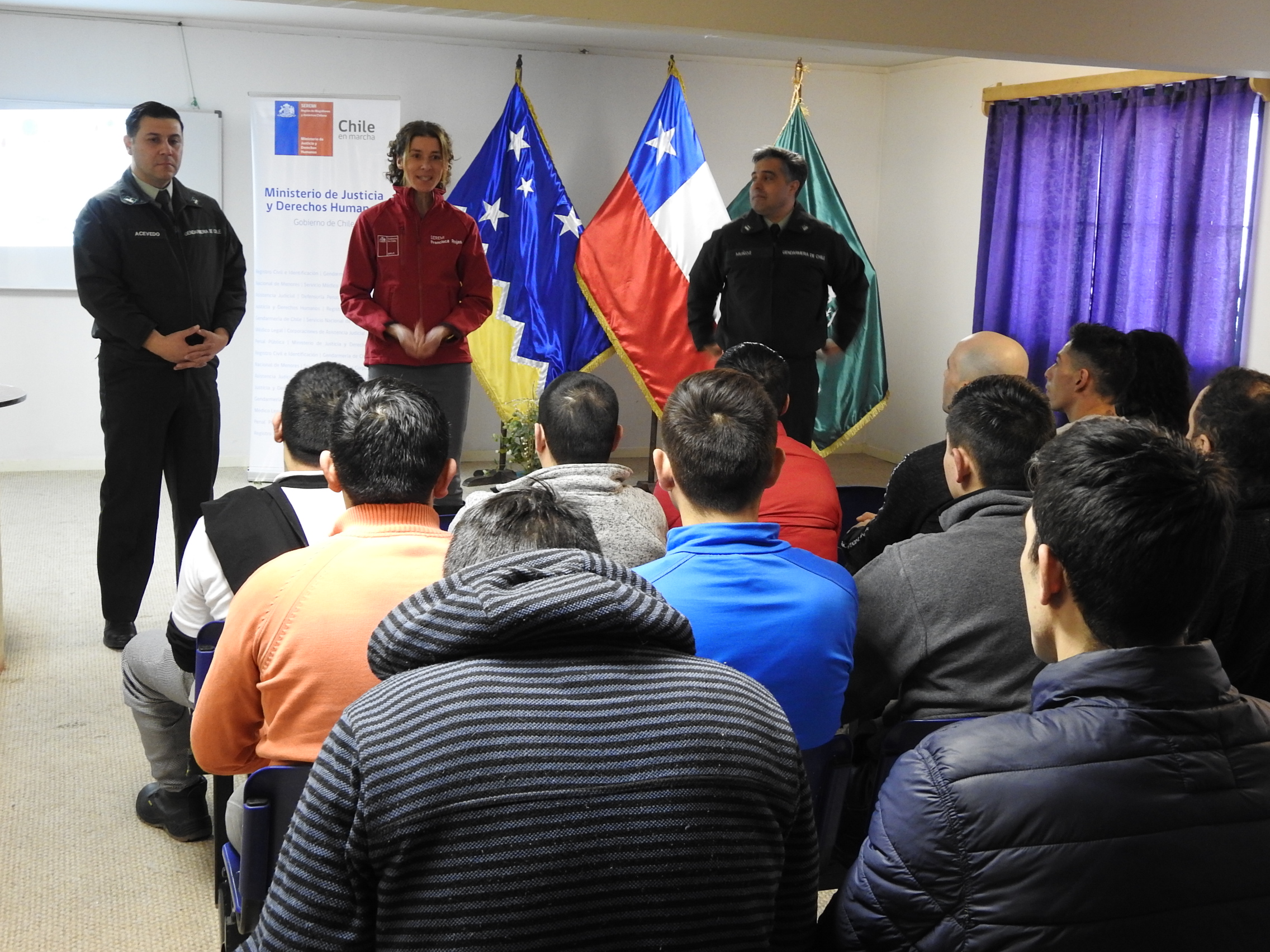 Curso de Maestros (as) Caldereros realizan internos del Centro Penitenciario de Punta Arenas