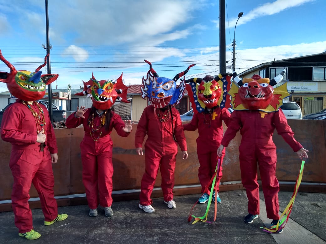 «Diabladas Migrantes», una intervención urbana artística por la migración se presentarán  en Magallanes