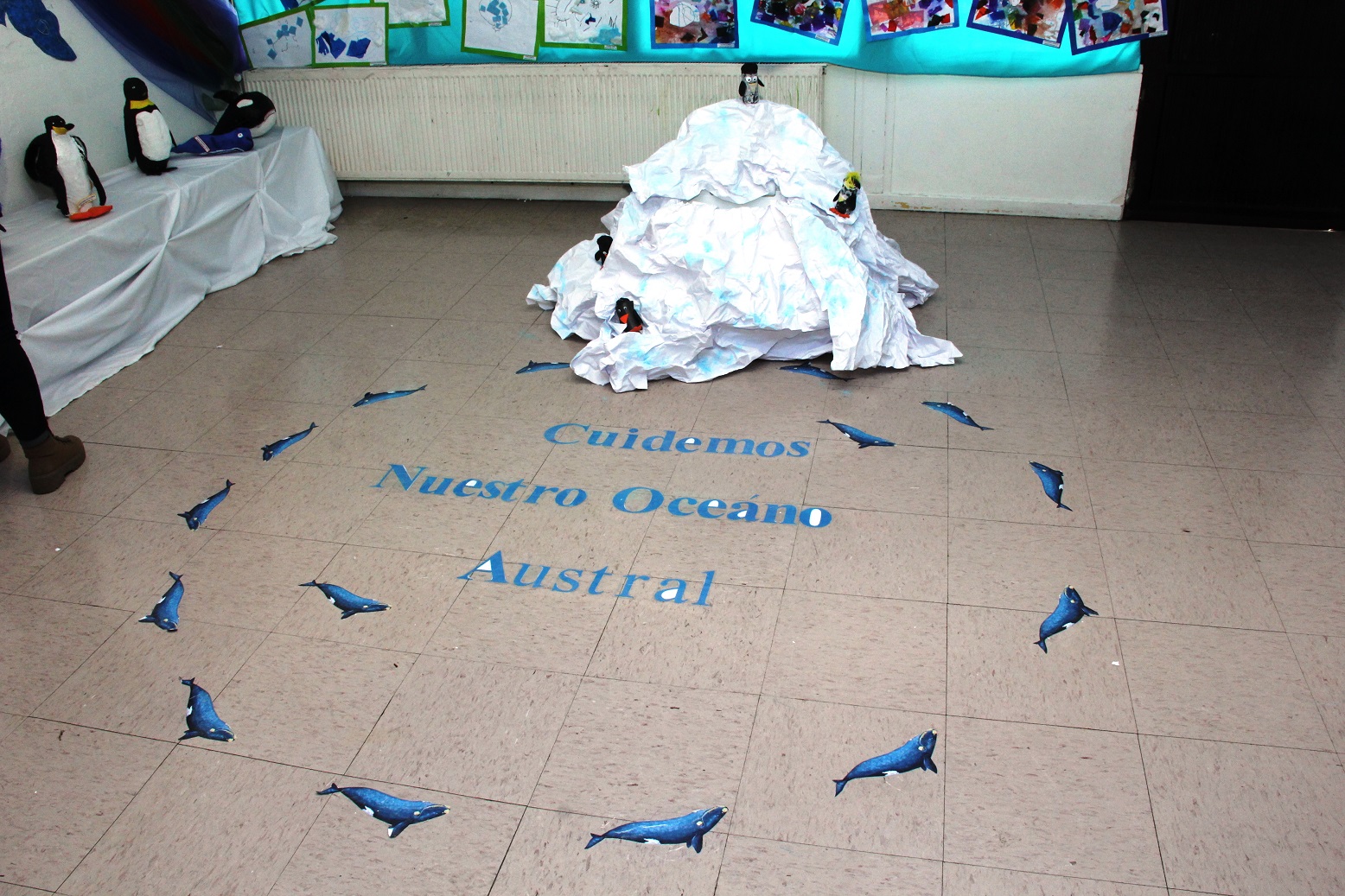 Con una espectacular exposición niñas y niños de “Peter Pan” cerraron proyecto “El Océano Antártico”