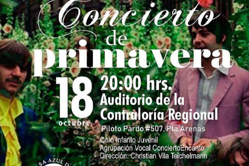 Concierto de Primavera organiza la Casa Azul del Arte en Punta Arenas este viernes 18