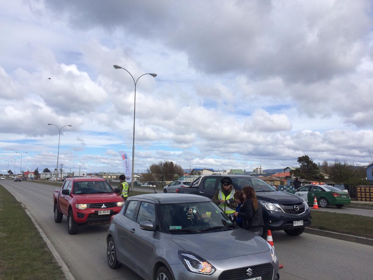 9 infracciones al tránsito y numerosos controles resultaron en fiscalización en Avenida Costanera de esta ciudad