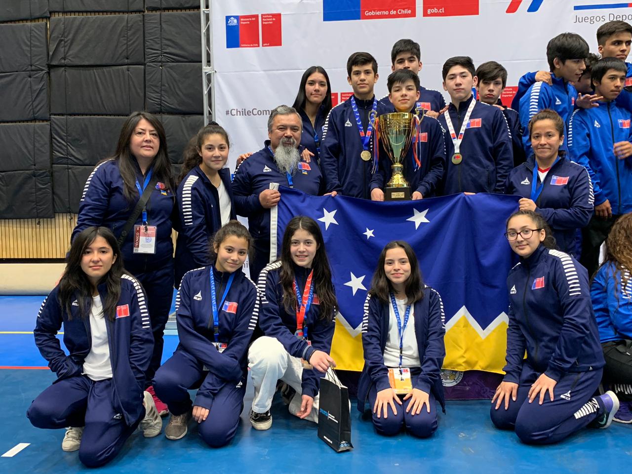 El equipo de varones del judo de Magallanes se quedó con el segundo lugar en los Juegos Deportivos Escolares