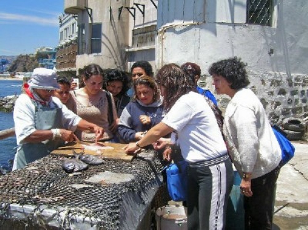 Organizaciones de mujeres de la pesca artesanal reclaman nuevo pacto social en Chile