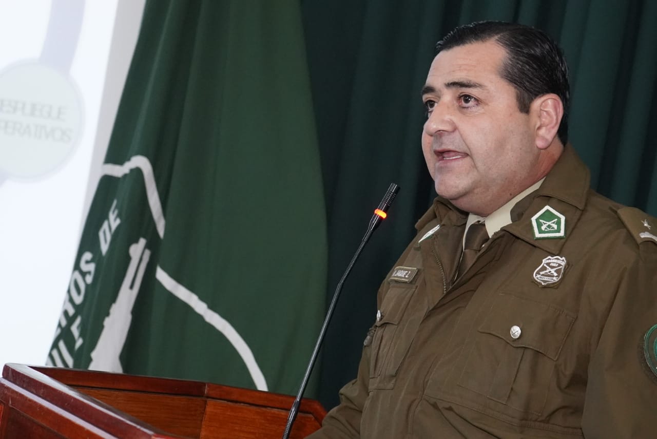 Importante baja en los delitos de connotación social reflejó última Cuenta Pública 2018-2019 de Carabineros en Punta Arenas: en un año se recuperaron 11 armas de fuego y se incautaron 2 kilos de droga