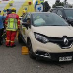 Dos vehiculos colisionaron en el centro de Punta Arenas: una persona lesionada