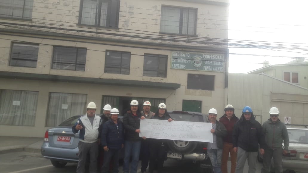 En contexto de paro nacional, actividad portuaria se realizó en forma normal en los puertos de Magallanes