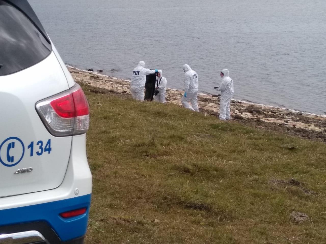Hallazgo de un cadáver investiga la PDI en el sector de Río Pescado