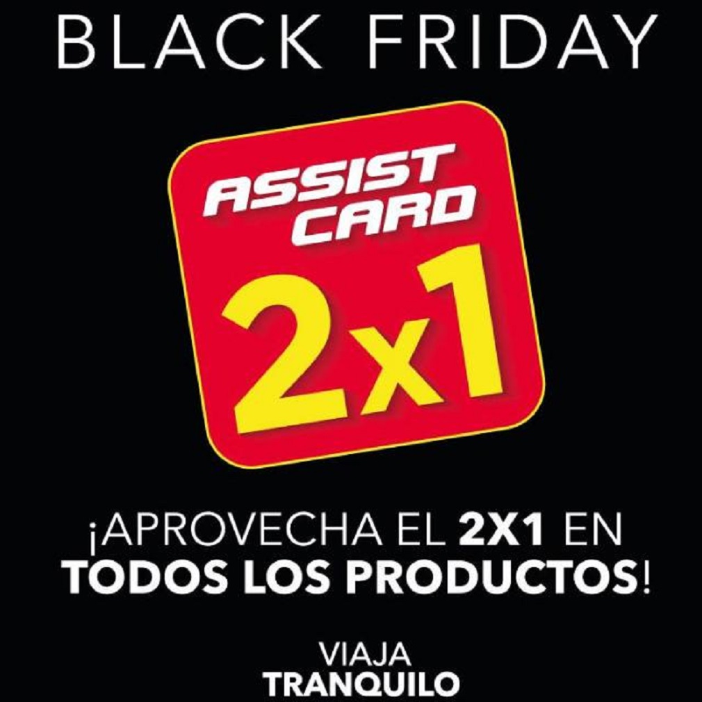 ASSIST CARD presenta en Magallanes sus ofertas para Black Friday: 2X1 en todos sus productos
