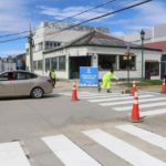 En Puerto Natales se realiza la renovación de la demarcación vial de la ciudad