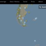 Intensa actividad aérea se registra esta mañana en la región de Magallanes