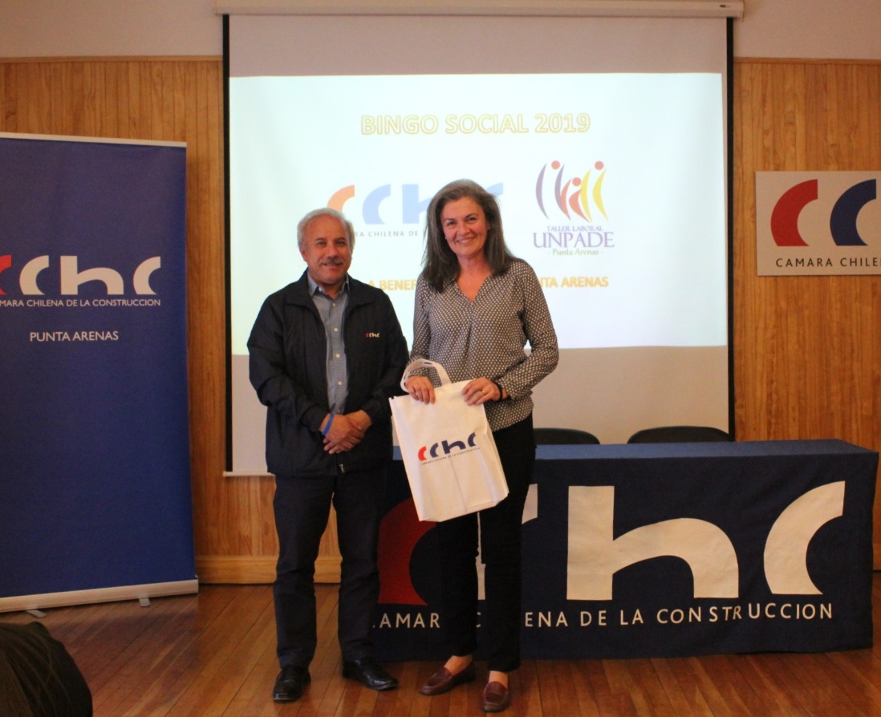 CChC Punta Arenas entrega una donación de casi $ 2,5 millones a Unpade