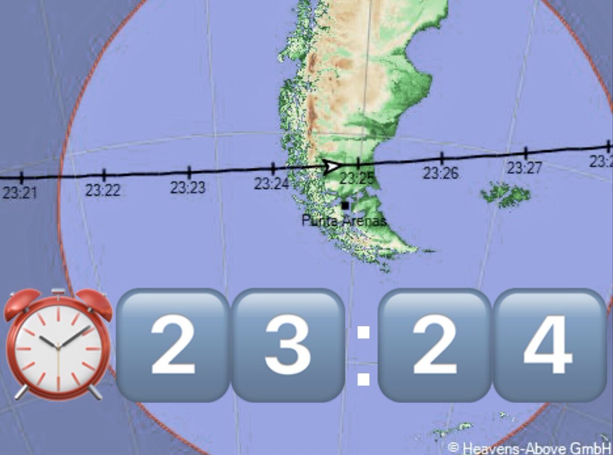 Estación Espacial Internacional será visible esta noche en Magallanes